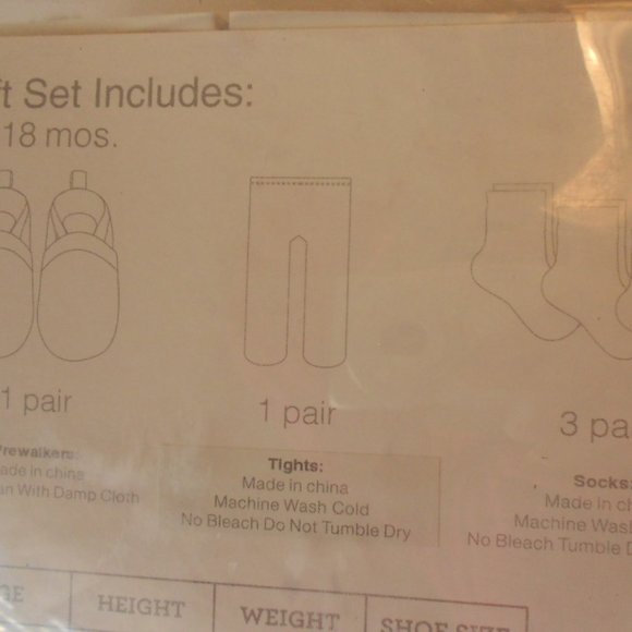 Toddler Gift Set Prewalker Shoe & Socks 12-18 mths - Picture 15 of 16